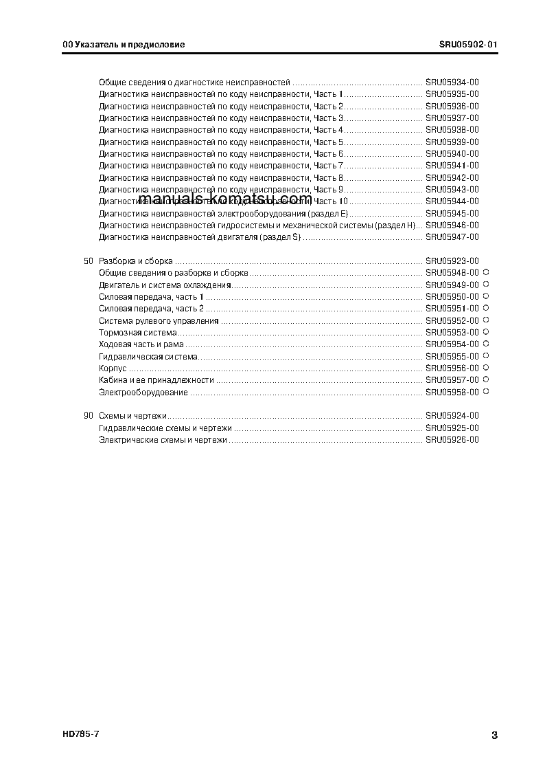 Protected: HD785-7(JPN)–40C DEGREE FOR CIS S/N 30001-UP Shop (repair) manual (Russian)