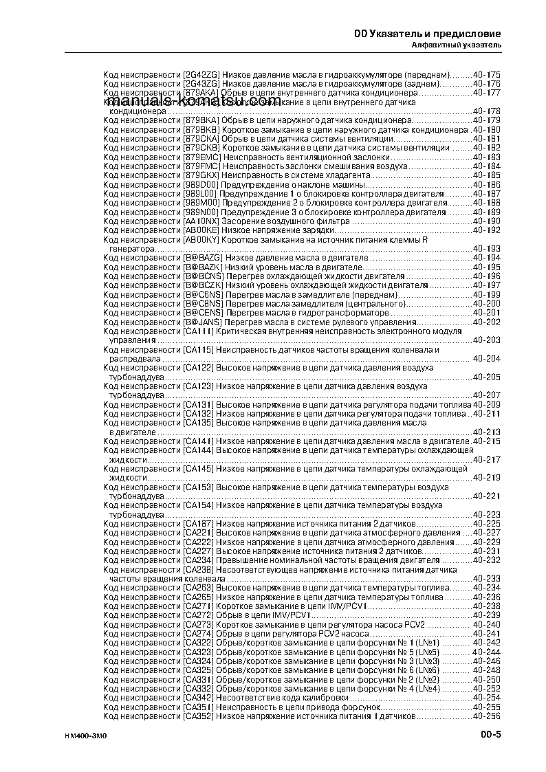 Protected: HM400-3(JPN)-M0 S/N 5001-UP Shop (repair) manual (Russian)