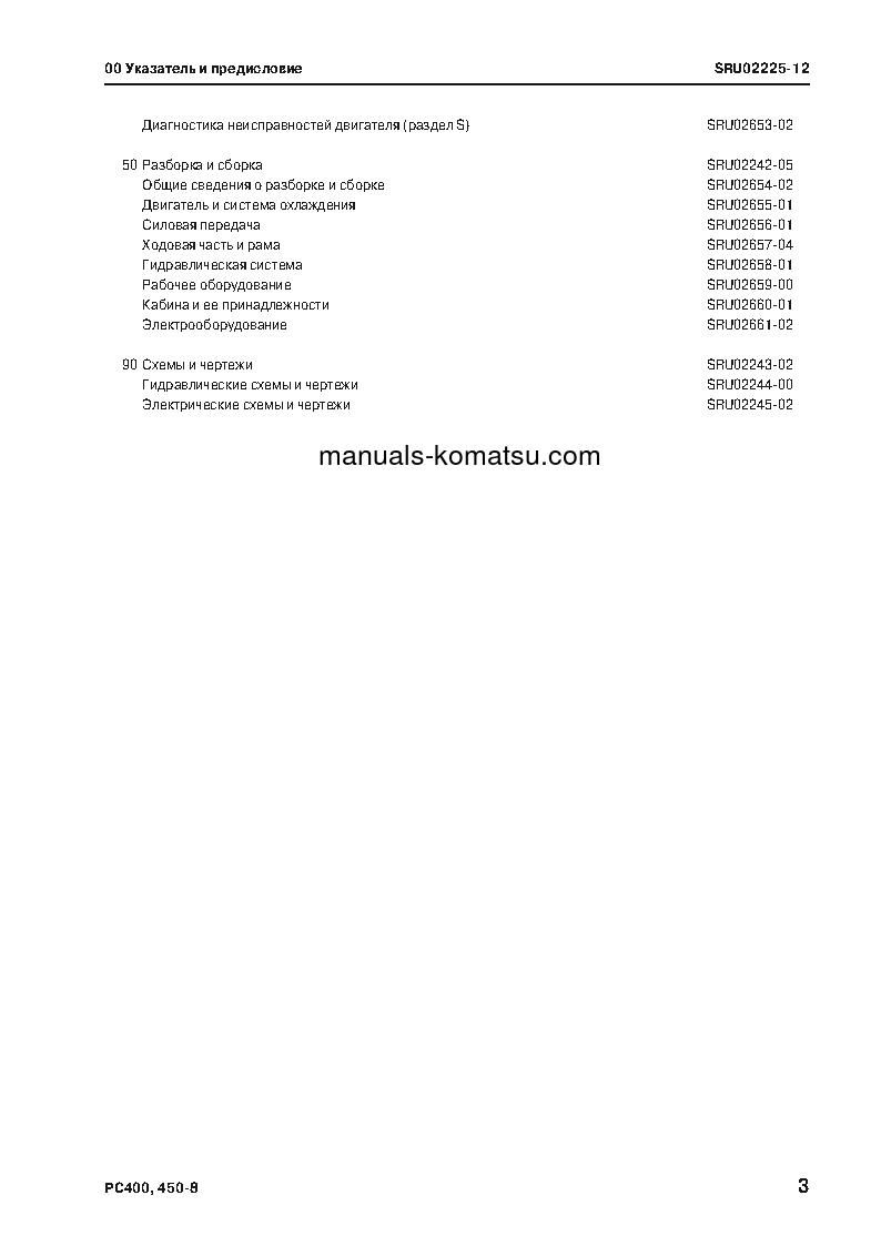 Protected: PC450-8(JPN) S/N 70001-UP Shop (repair) manual (Russian)