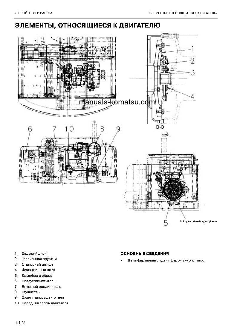 Protected: PW170ES-6(GBR)-K S/N K32001-UP Shop (repair) manual (Russian)