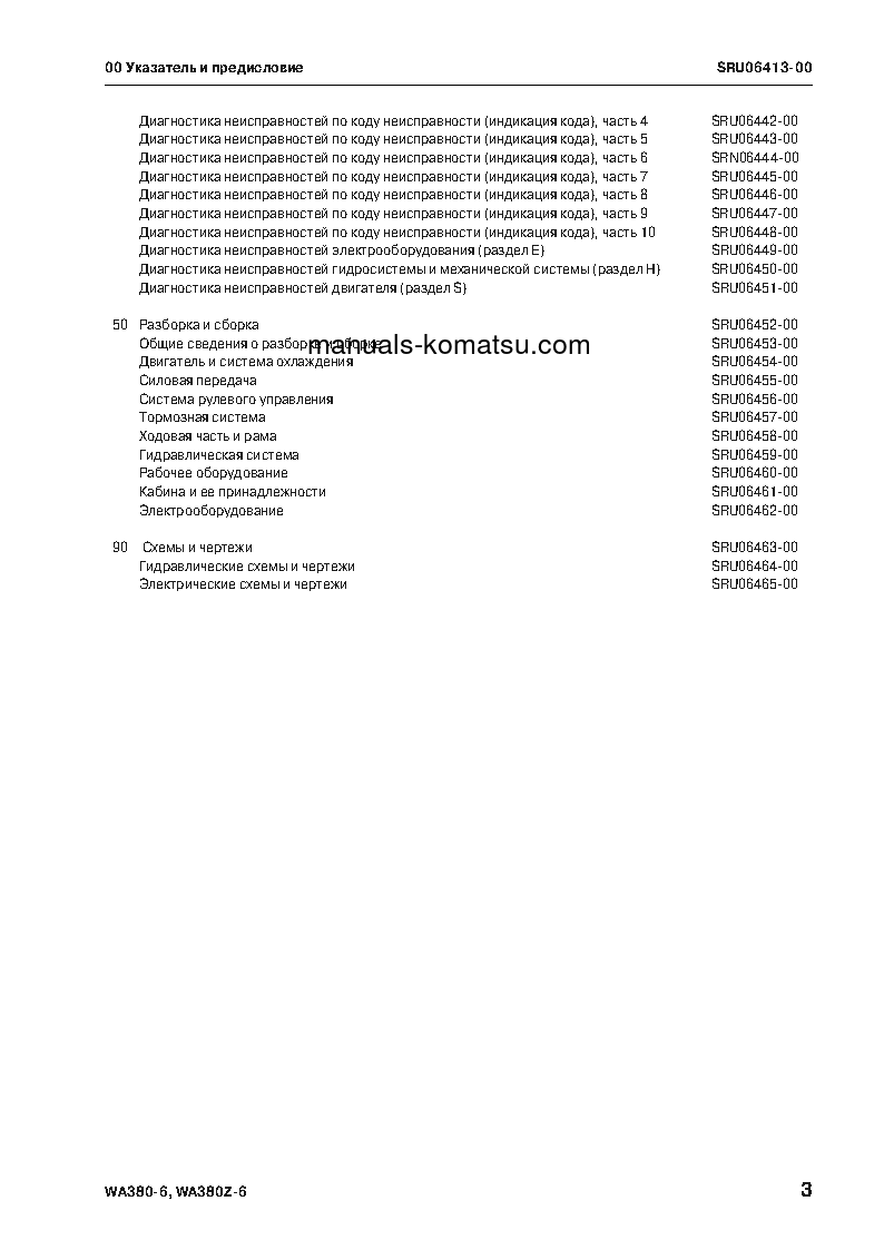 Protected: WA380Z-6(JPN) S/N 66847-UP Shop (repair) manual (Russian)