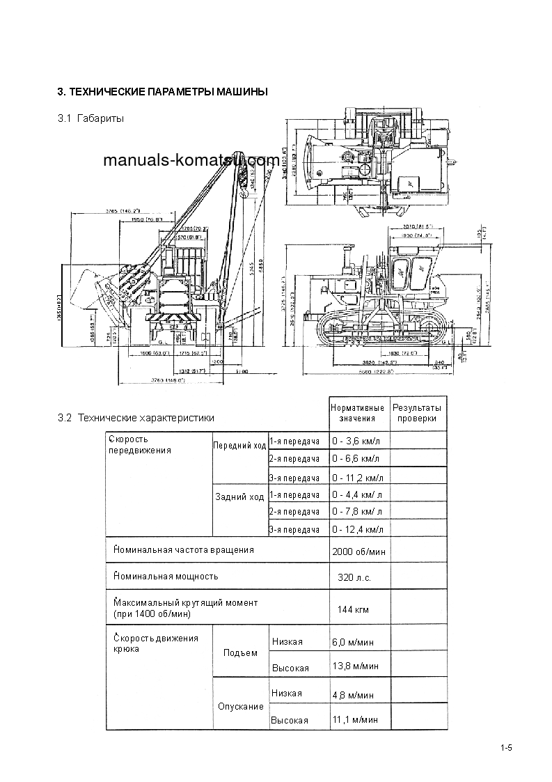 Protected: D155C-1(JPN)–50C DEGREE S/N 31593 Operation manual (Russian)