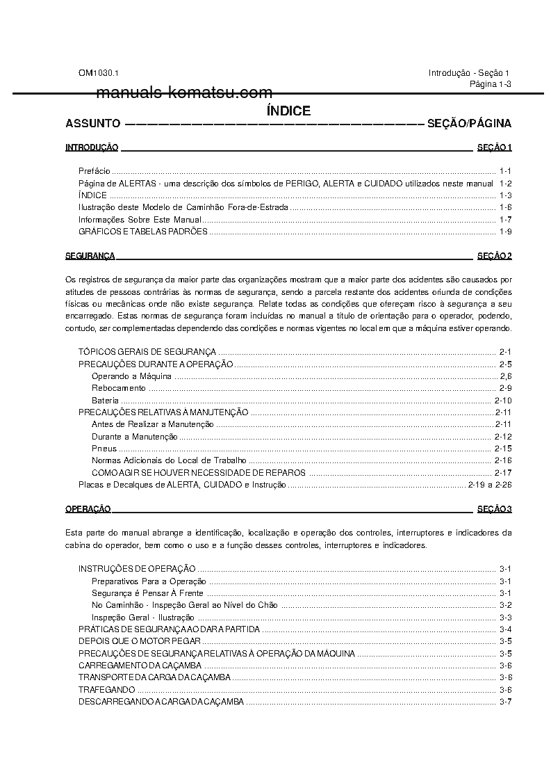 Protected: 830E(USA) S/N A30708-A30732 Operation manual (Portuguese)
