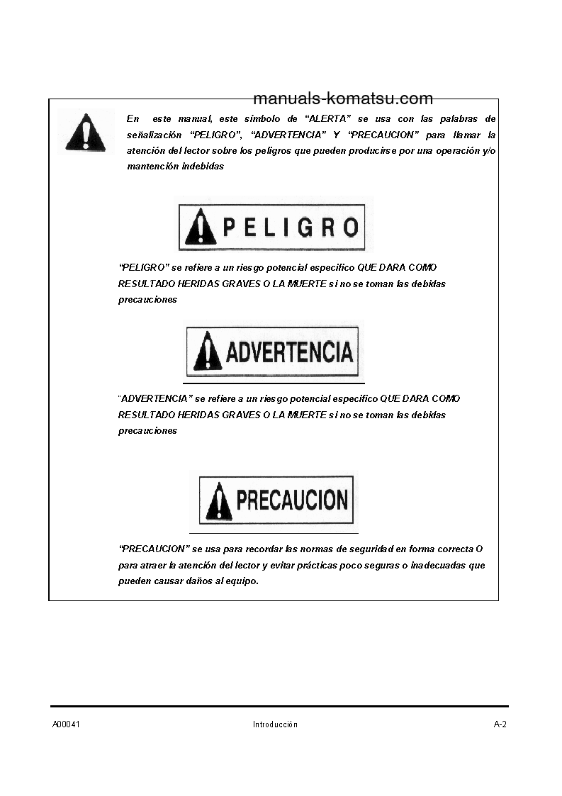 Protected: 930E-4(USA) S/N A30462-UP Shop (repair) manual (Spanish)