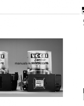 CENTRAL LUB(BEL) S/N ALL Shop (repair) manual (English)