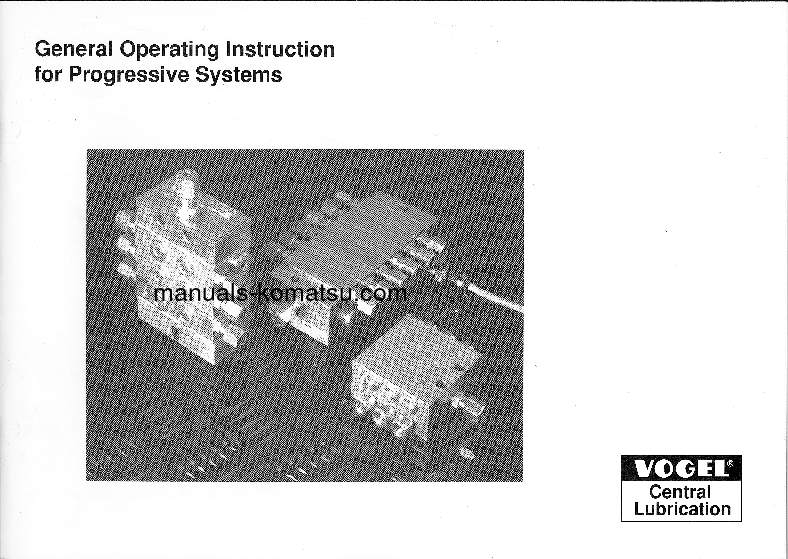 CENTRAL LUB(BEL) S/N ALL Operation manual (English)