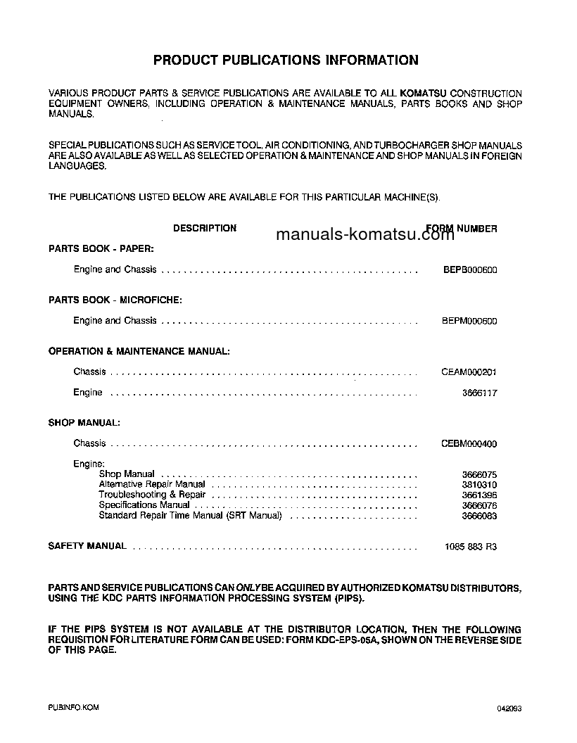Protected: WA450-3(USA)-L S/N A30001-UP Operation manual (English)