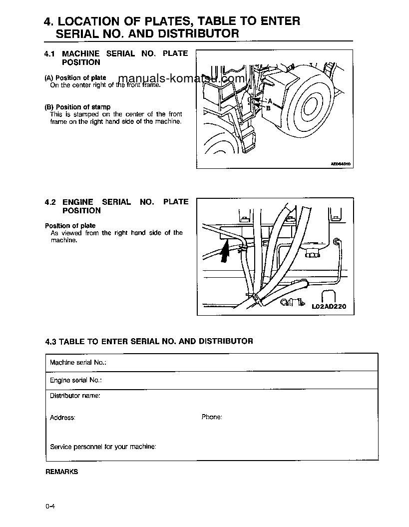 Protected: WA450-3(USA)-L S/N A30001-UP Operation manual (English)