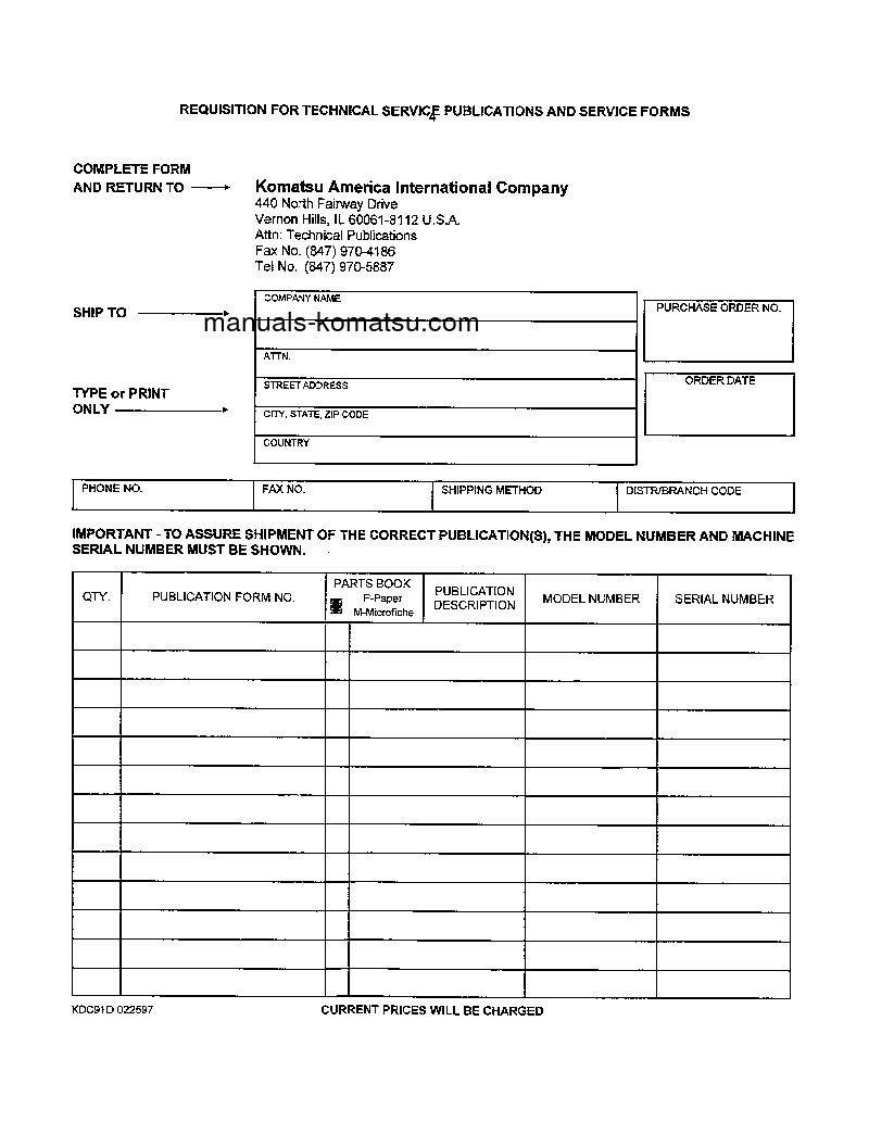 Protected: WA800-2(USA)-L S/N A20001-A20019 Operation manual (English)