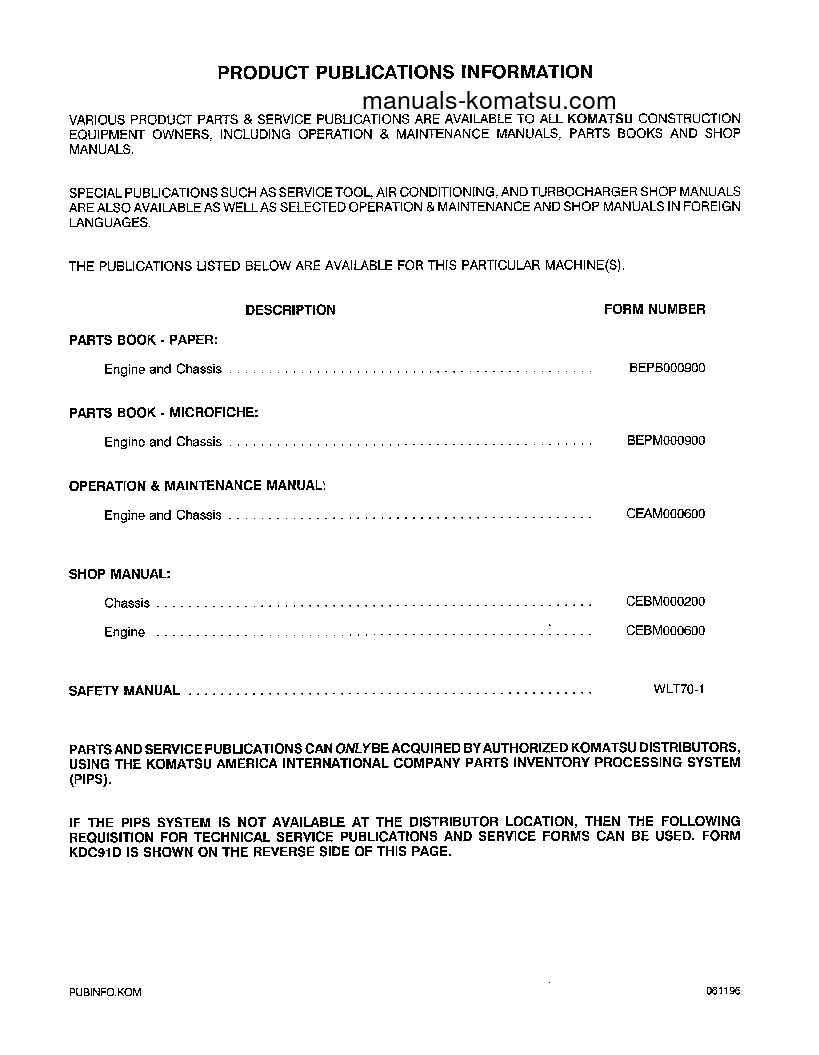 Protected: WA420-3(USA)-L S/N A30001-UP Operation manual (English)