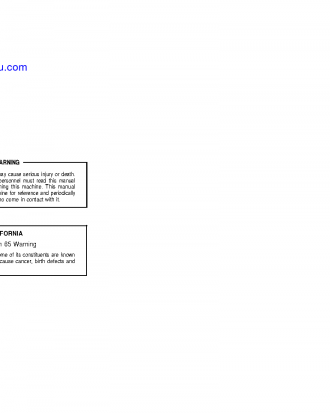 PC210LC-6(USA)-LE S/N A83001-UP Operation manual (English)