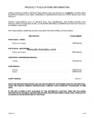 WA180PT-3(USA)-L S/N A85001-UP Operation manual (English)
