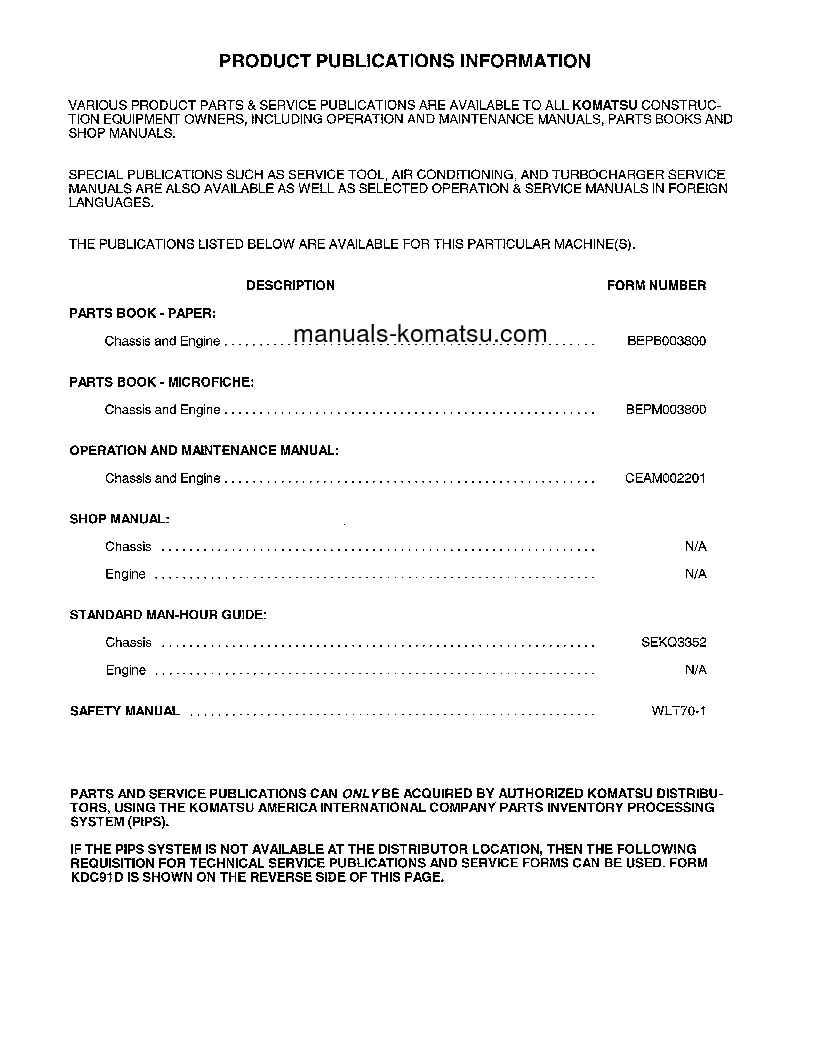 Protected: WA800-2(USA)-LC S/N A20020-UP Operation manual (English)