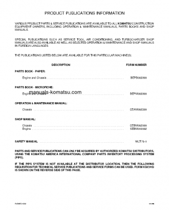 WA120-3(USA)-L S/N A30001-UP Operation manual (English)