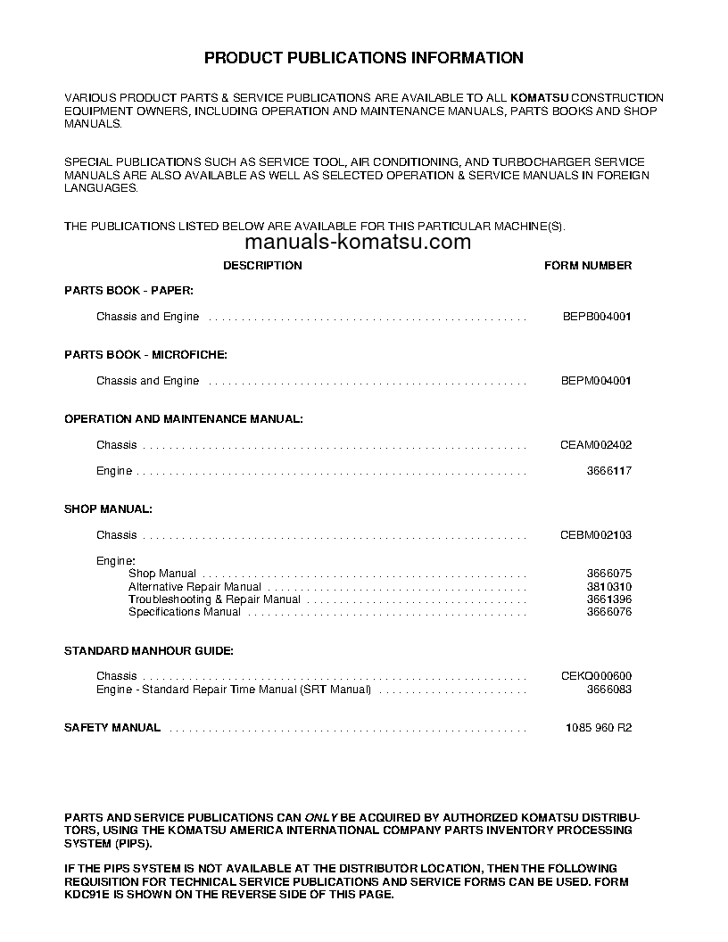 Protected: GD750A-1(USA) S/N 7001-UP Operation manual (English)