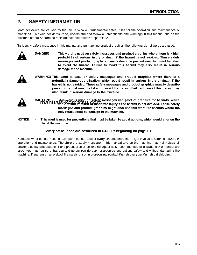 Protected: TD-8H S/N P036255-UP Operation manual (English)