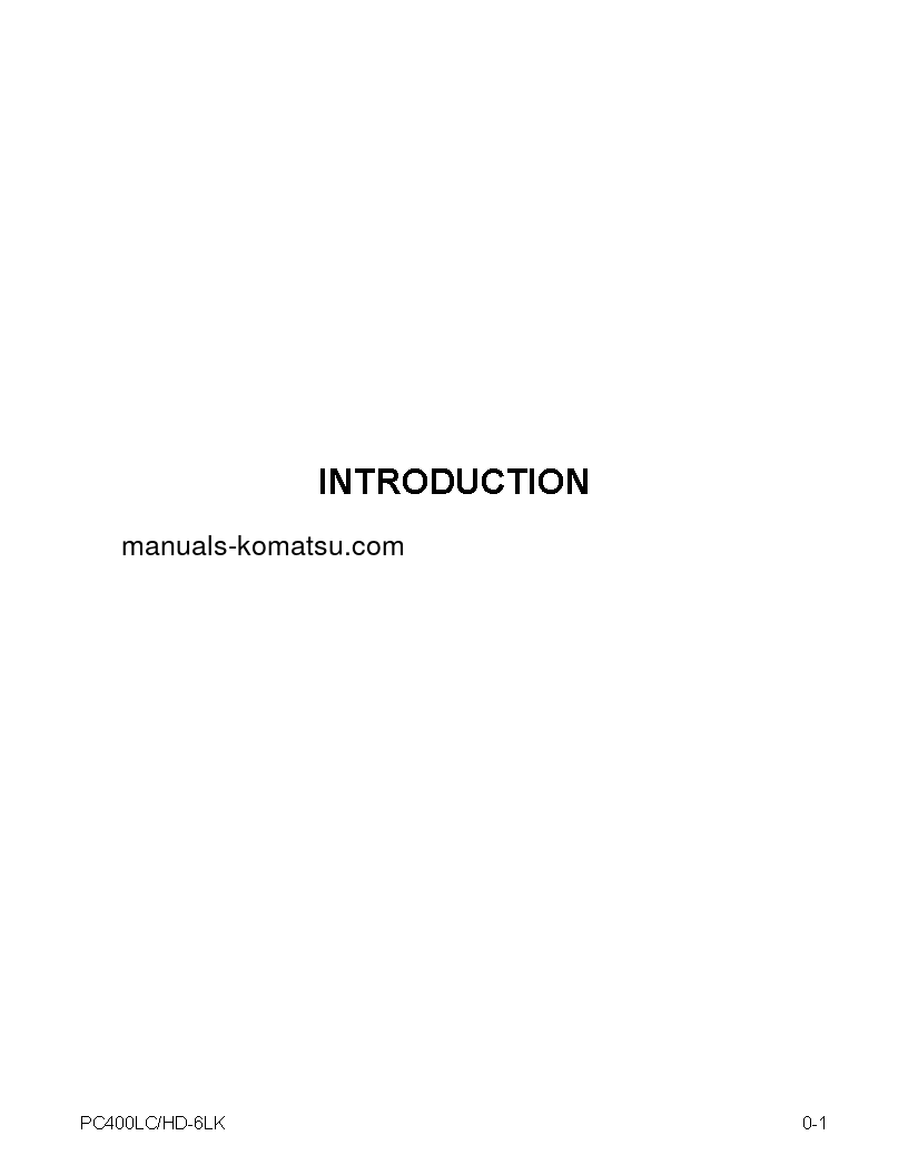 Protected: PC400HD-6(USA)-LK S/N A83001-A85000 Operation manual (English)