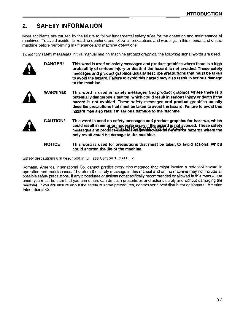 Protected: PC300HD-6(USA)-LE S/N A83001-UP Operation manual (English)