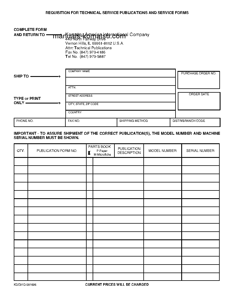 Protected: PC270LC-6(USA)-LE S/N A83001-UP Operation manual (English)