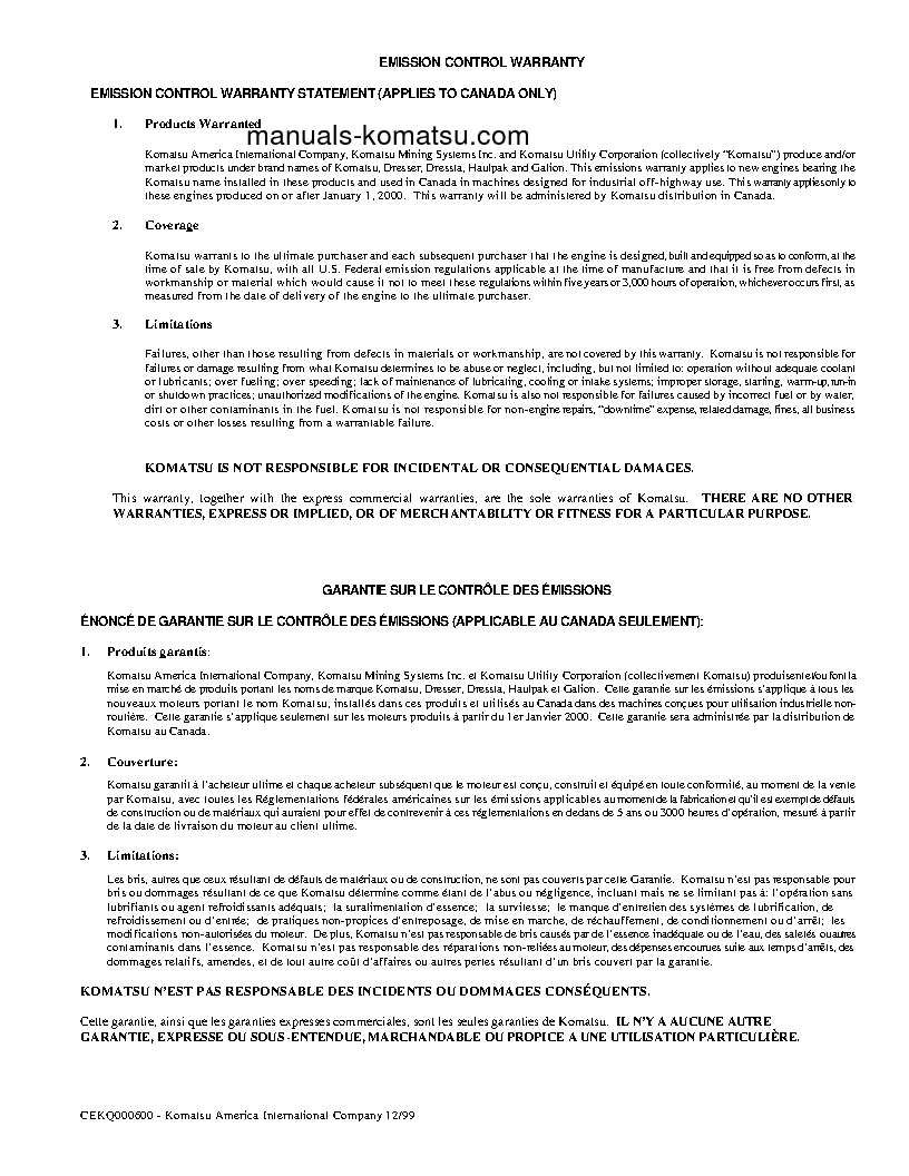 Protected: WA900-3(USA)-LC S/N A50001-UP Operation manual (English)