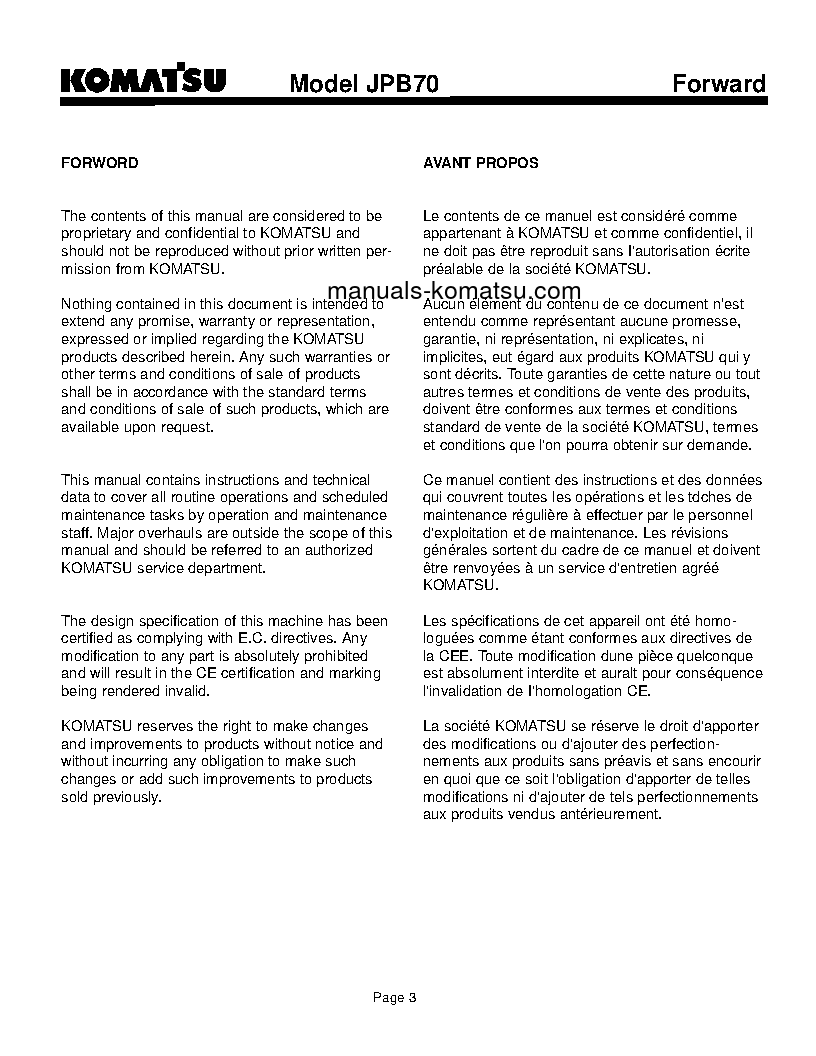 Protected: JPB70(USA) S/N ALL Operation manual (English)