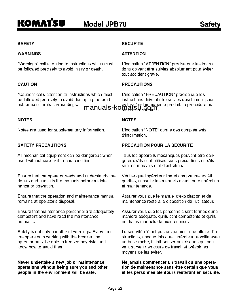 Protected: JPB70(USA) S/N ALL Operation manual (English)