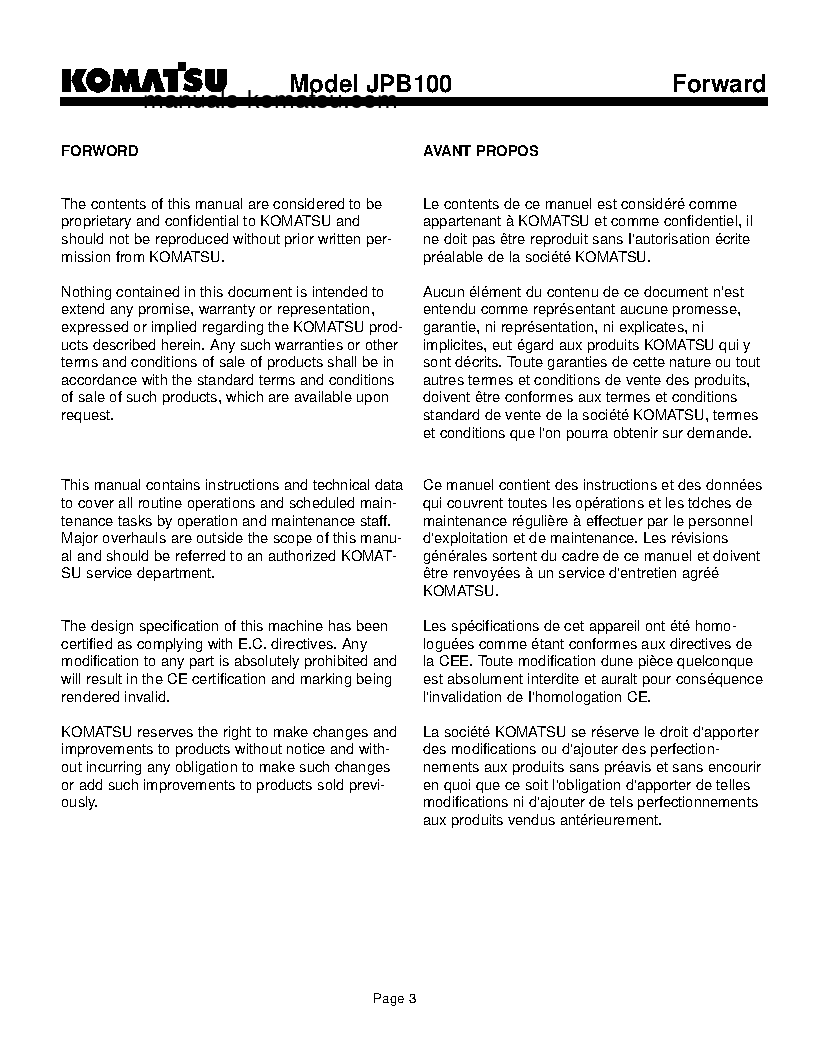 Protected: JBP100(USA) S/N ALL Operation manual (English)