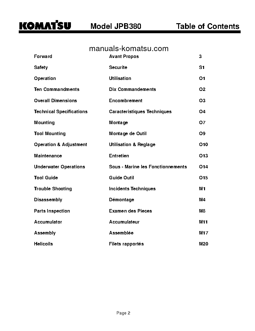 Protected: JPB380(USA) S/N ALL Operation manual (English)