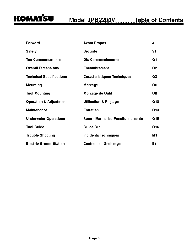 Protected: JPB2200V(USA) S/N ALL Operation manual (English)