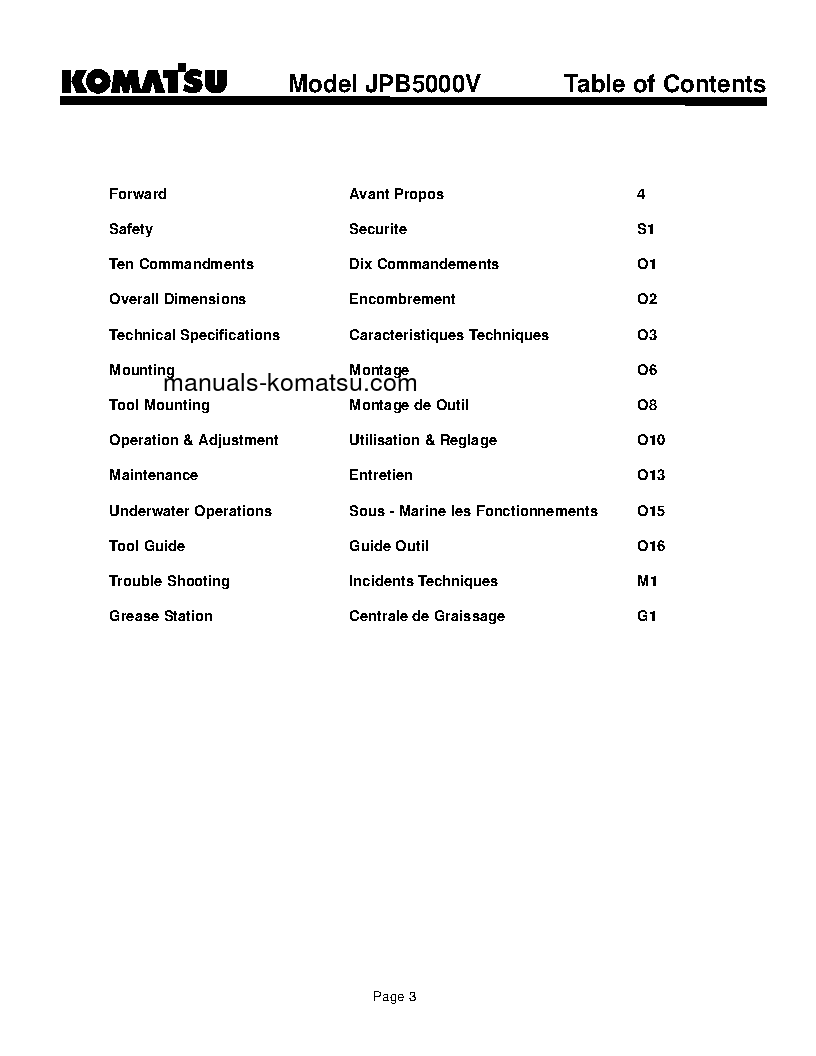 Protected: JPB5000V(USA) S/N ALL Operation manual (English)