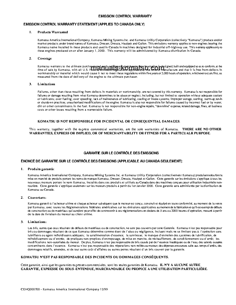 Protected: 930E-2(USA) S/N A30156-A30180 Operation manual (English)