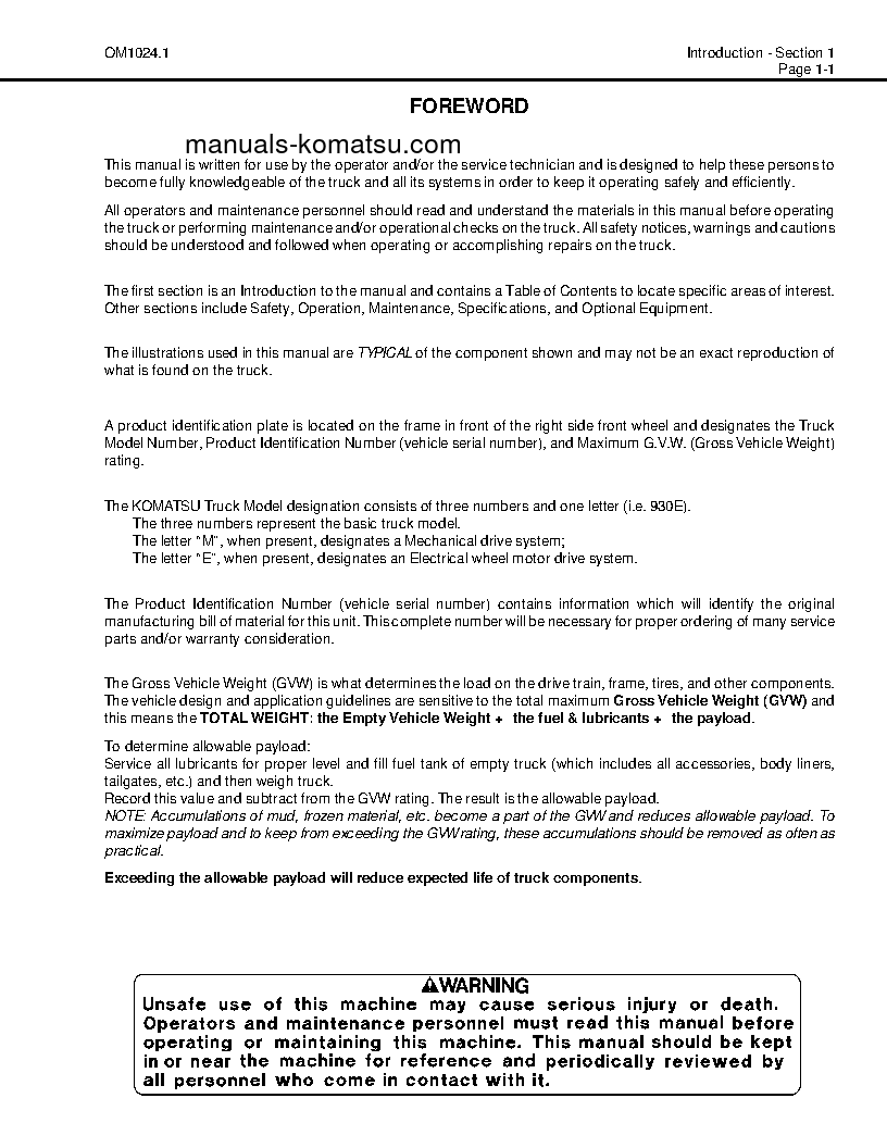 Protected: 930E-2(USA)-3 S/N A30224-A30245 Operation manual (English)