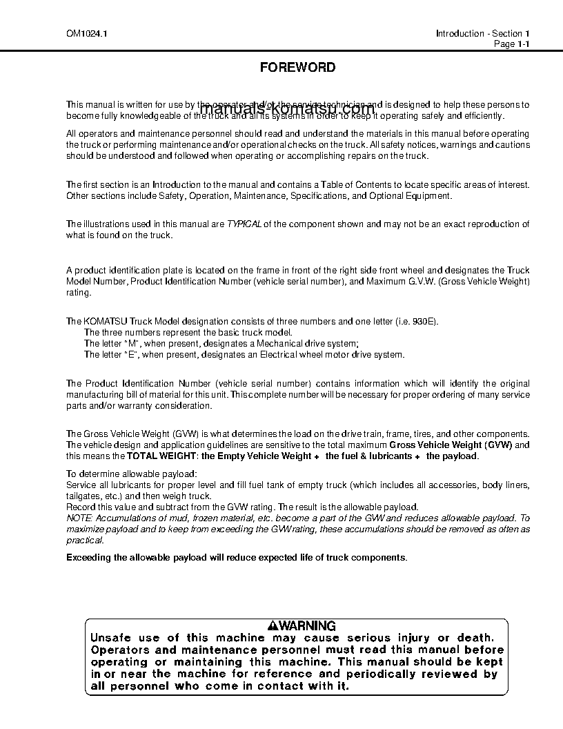 Protected: 930E-2(USA)-5 S/N A30181-A30223 Operation manual (English)