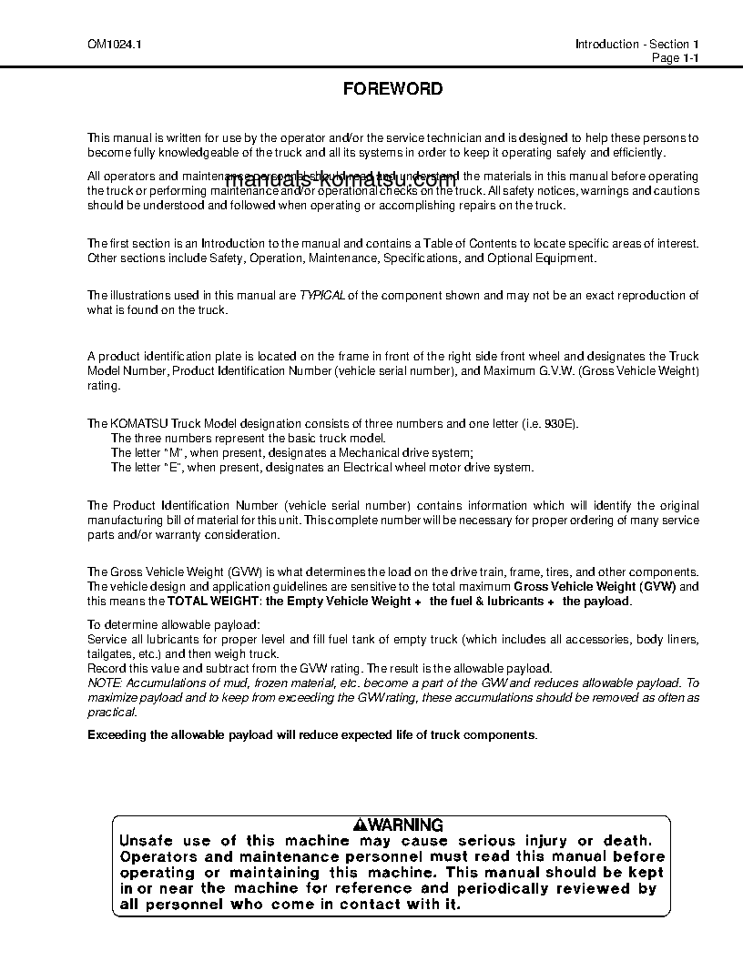 Protected: 930E-2(USA) S/N A30181-A30223 Operation manual (English)