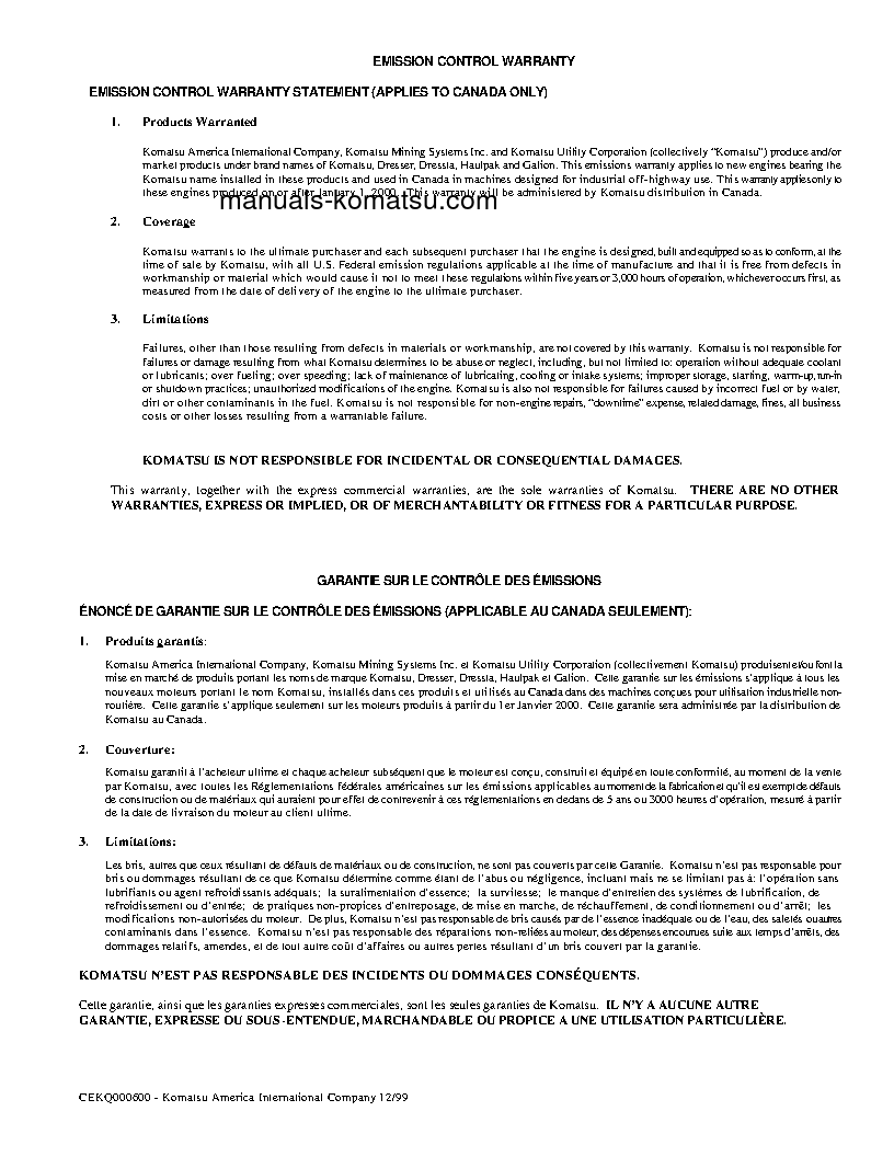 Protected: WA180-3(USA)-MC S/N A81001-UP Operation manual (English)
