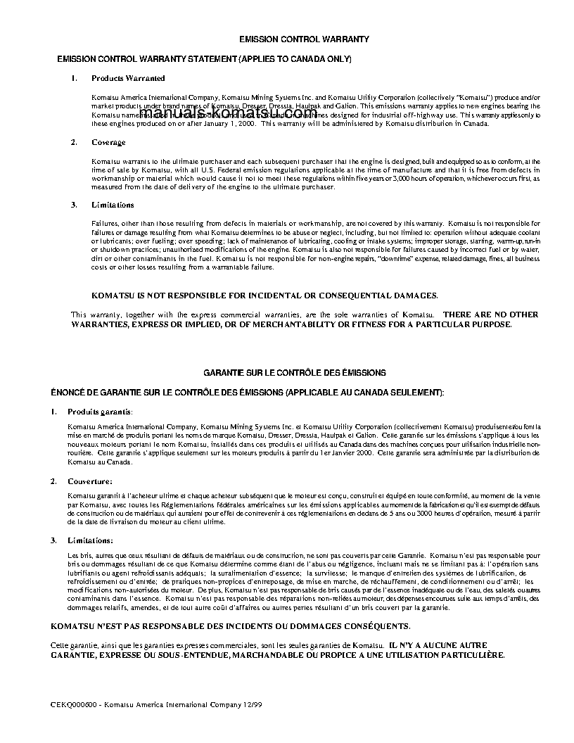 Protected: WA120-3(USA)-MC S/N A31001-UP Operation manual (English)