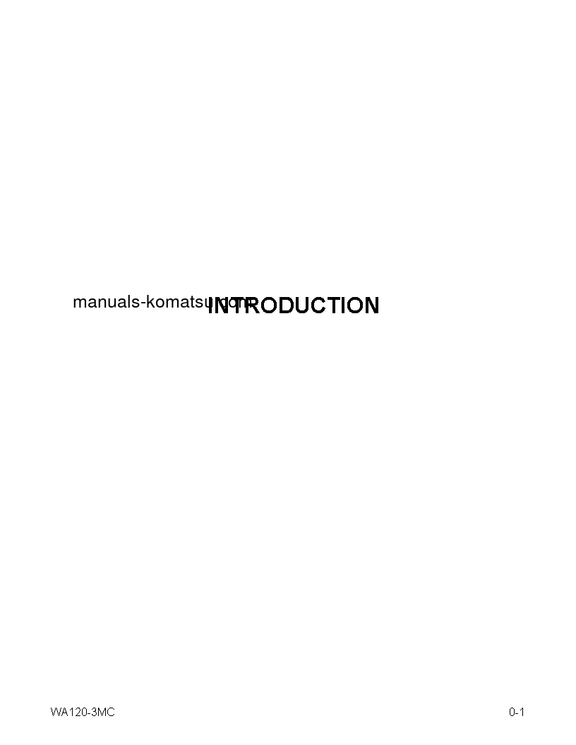 Protected: WA120-3(USA)-MC S/N A31001-UP Operation manual (English)
