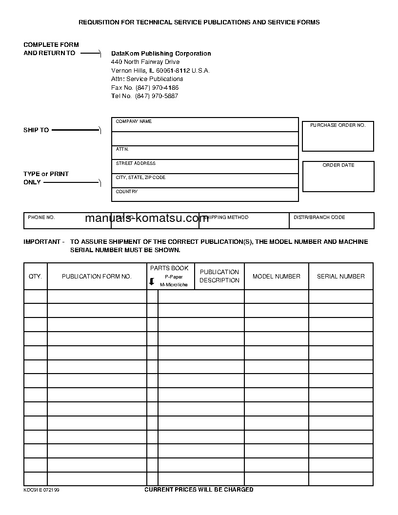 Protected: PC200LL-6(USA) S/N A85001-UP Operation manual (English)