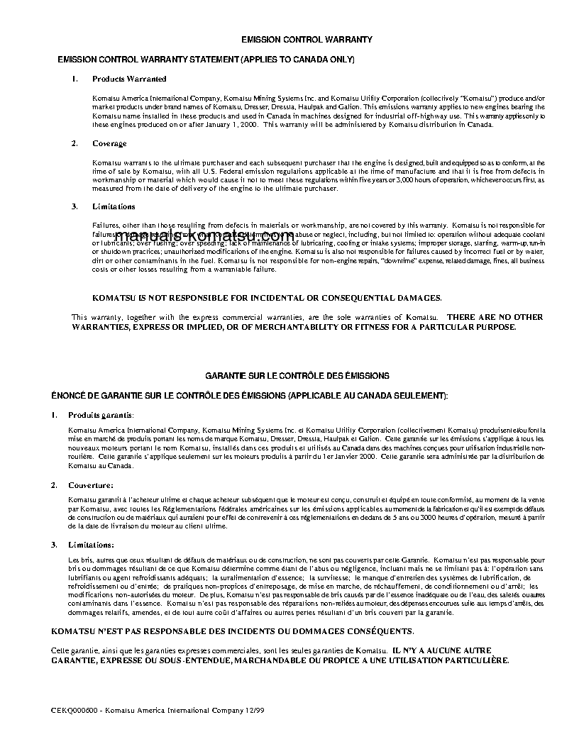 Protected: PC220LC-7(USA)-L S/N A86001-UP Operation manual (English)