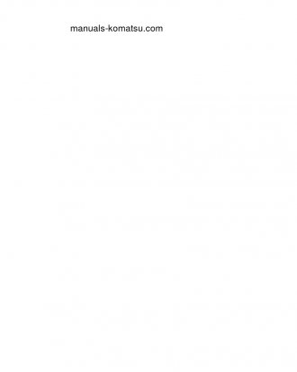 PC300HD-7(USA)-L S/N A85001-UP Operation manual (English)