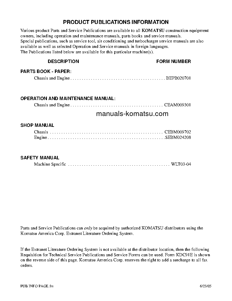 Protected: WA380-5(USA)-L S/N A52001-UP Operation manual (English)