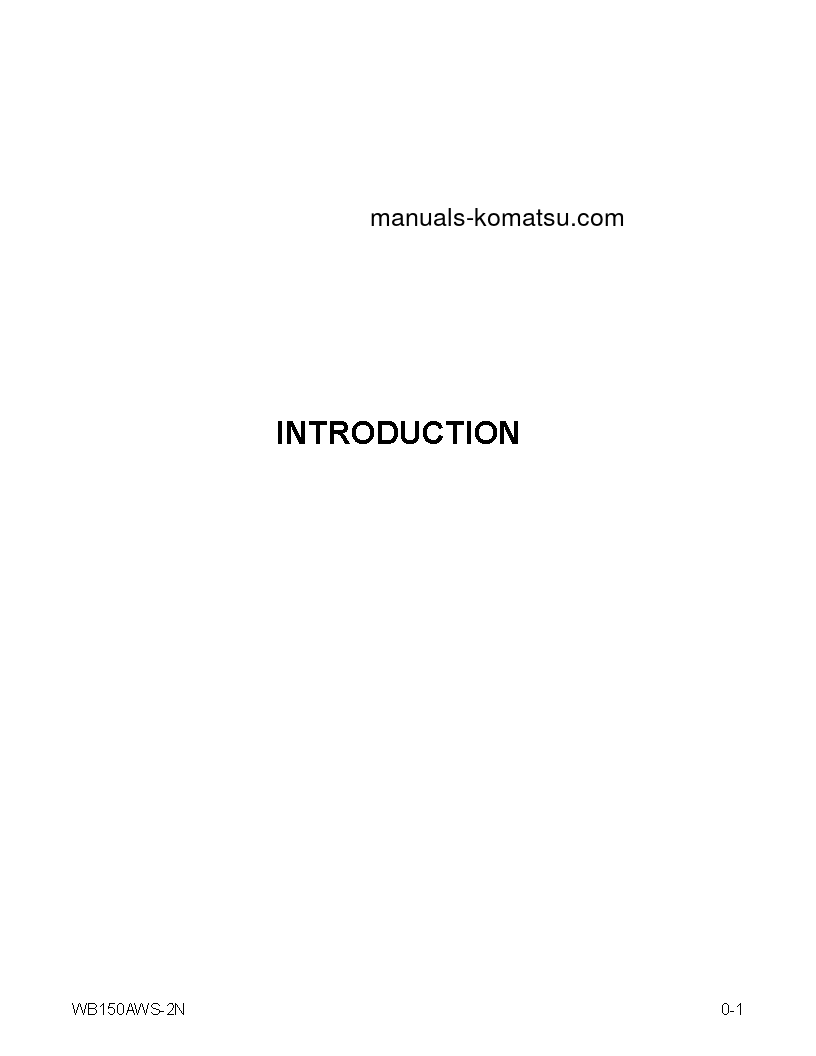 Protected: WB150AWS-2(USA)-N S/N A90001 Operation manual (English)