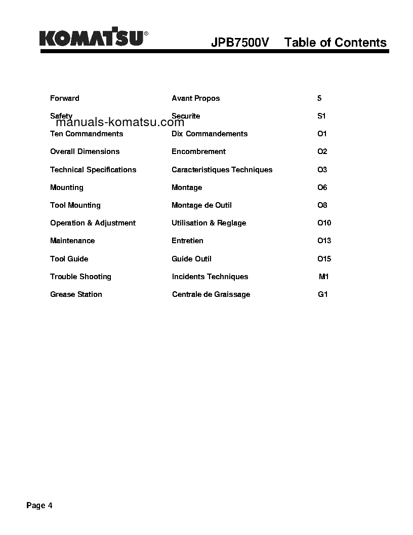 Protected: JPB7500V(USA) S/N ALL Operation manual (English)