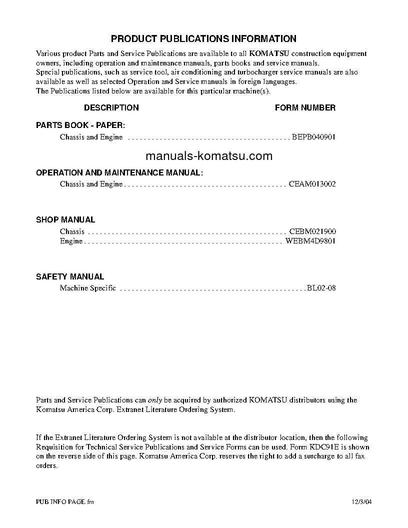 Protected: WB150AWS-2(USA)-N S/N A90002-UP Operation manual (English)