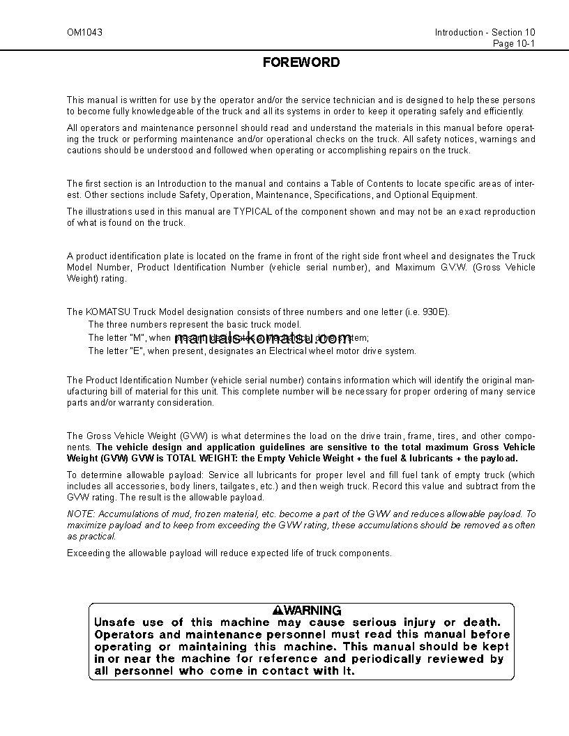 Protected: 930E-3(USA) S/N A30329-A30363 Operation manual (English)