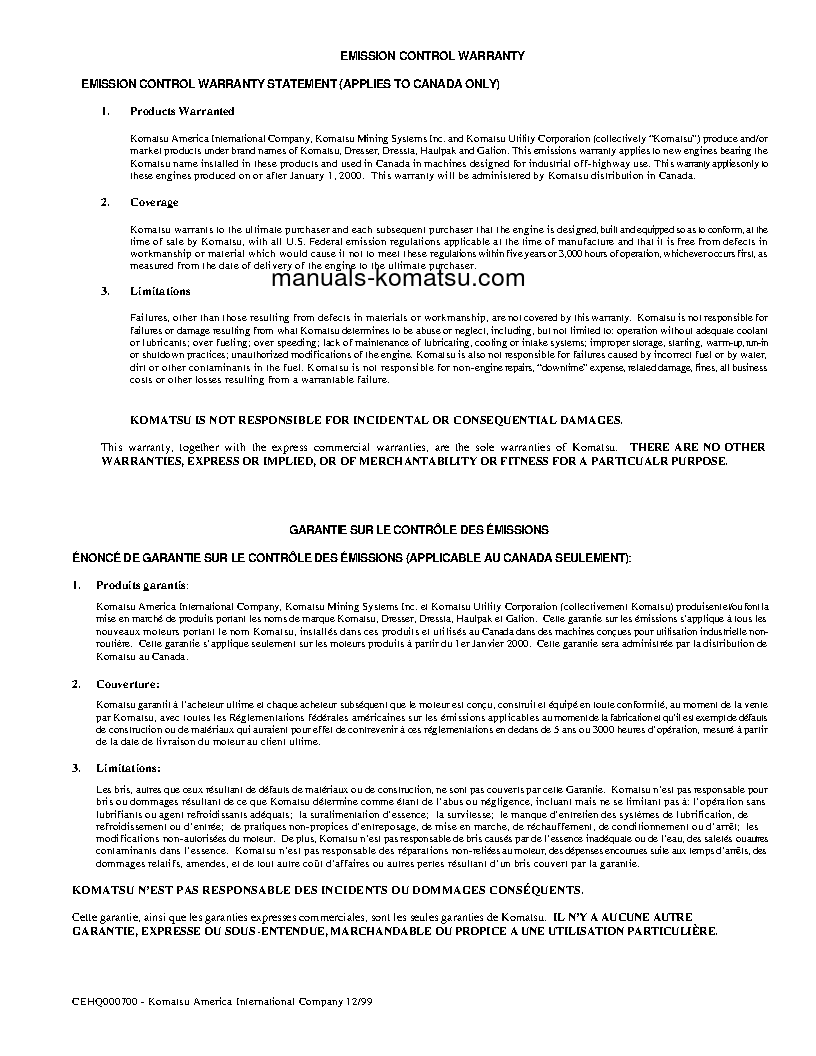 Protected: 830E(USA) S/N A30741-UP Operation manual (English)