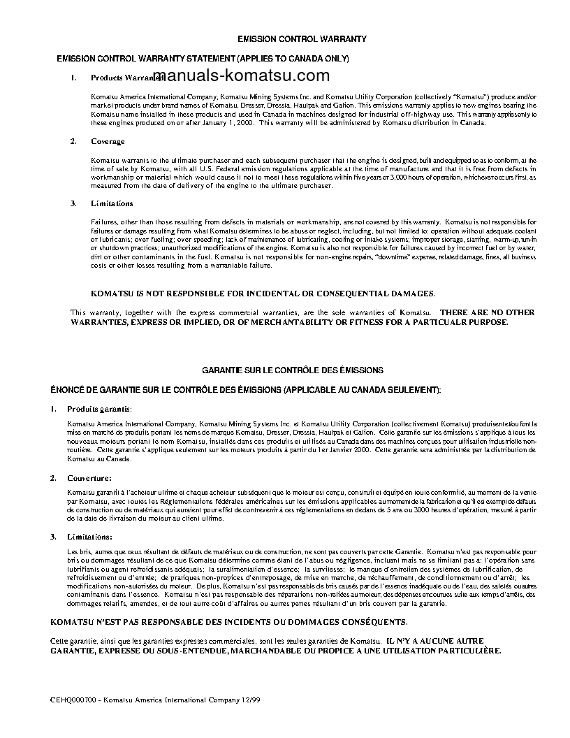 Protected: 930E-3(USA)-SE S/N A30366-UP Operation manual (English)