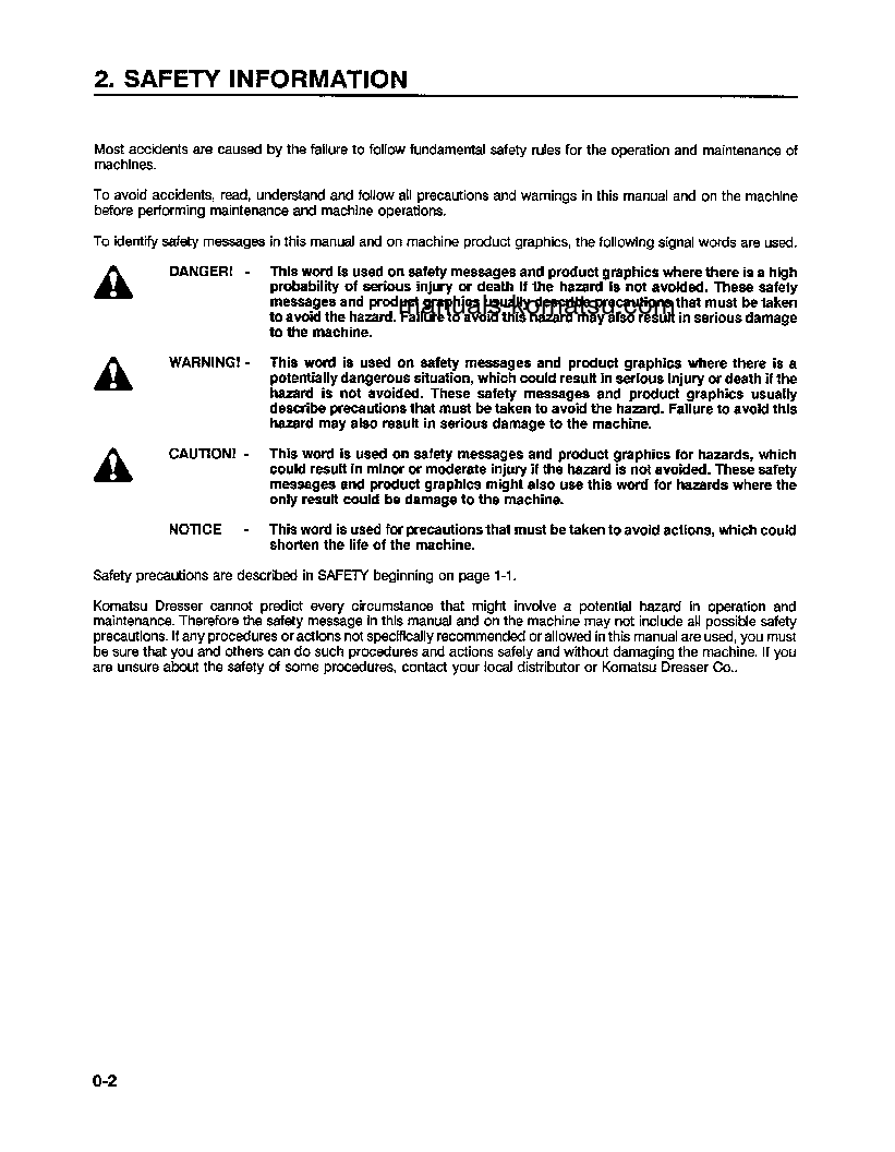 Protected: PC300LC-5(USA)-LC S/N A30001-UP Operation manual (English)