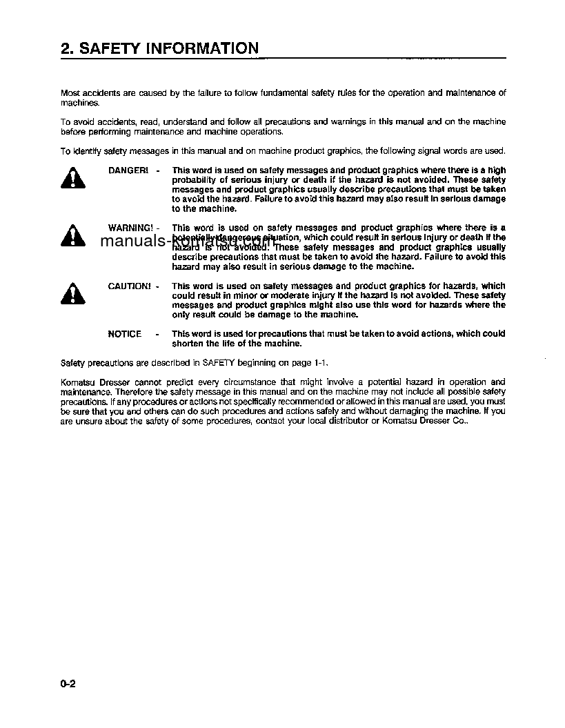 Protected: PC400LC-5(USA)-LC S/N A40001-UP Operation manual (English)