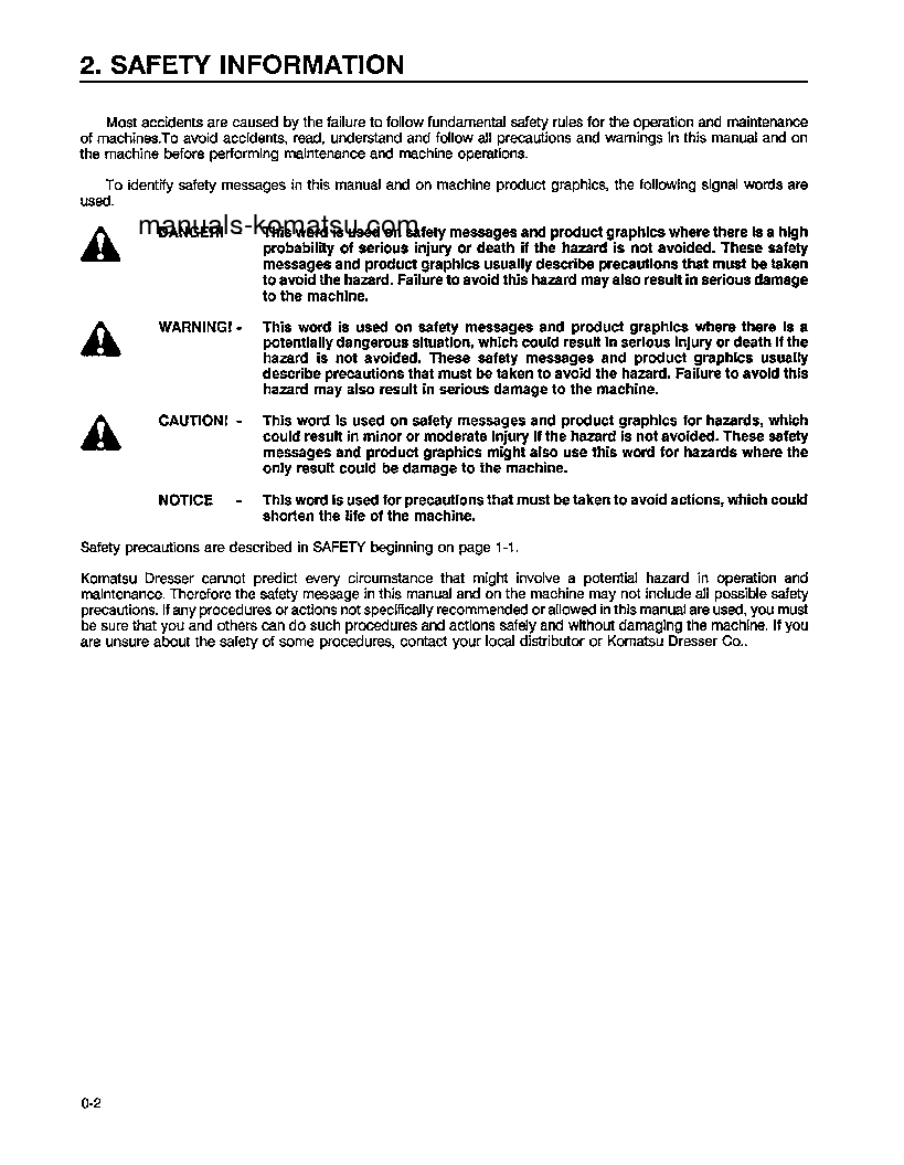 Protected: PC300LC-6(USA)-LC S/N A80001-A83000 Operation manual (English)